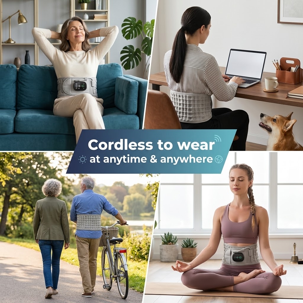 Everyday Relief Heated Inflatable Lumbar Therapy Belt - Image 2