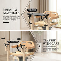 Senior Care Easy Patient Lift Transfer Wheelchair - Image 5