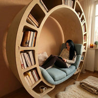 Reading Orbit Bookshelf Nook Chair - Image 2