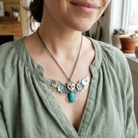 Quiet Watcher Owl Charm Necklace - Image 0