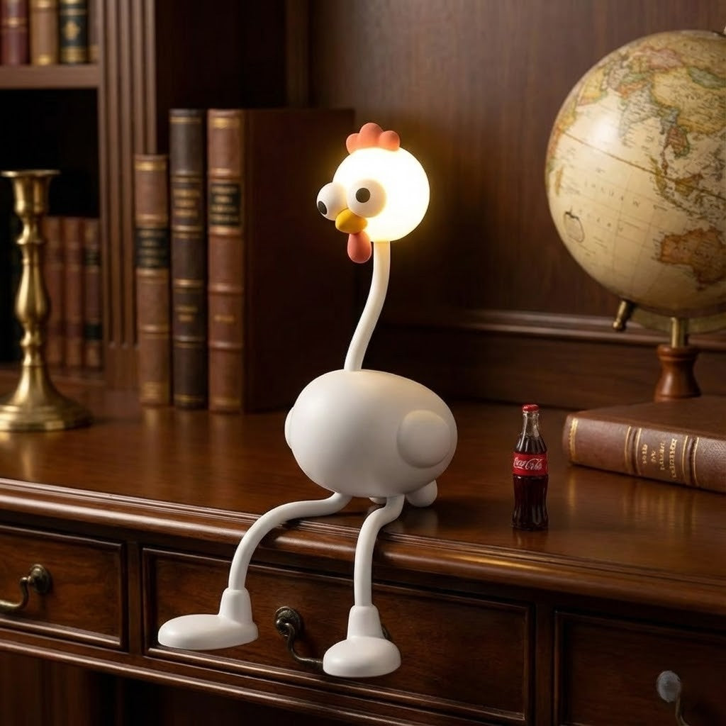 Crazy Chicken Character Night Lamp - Image 0