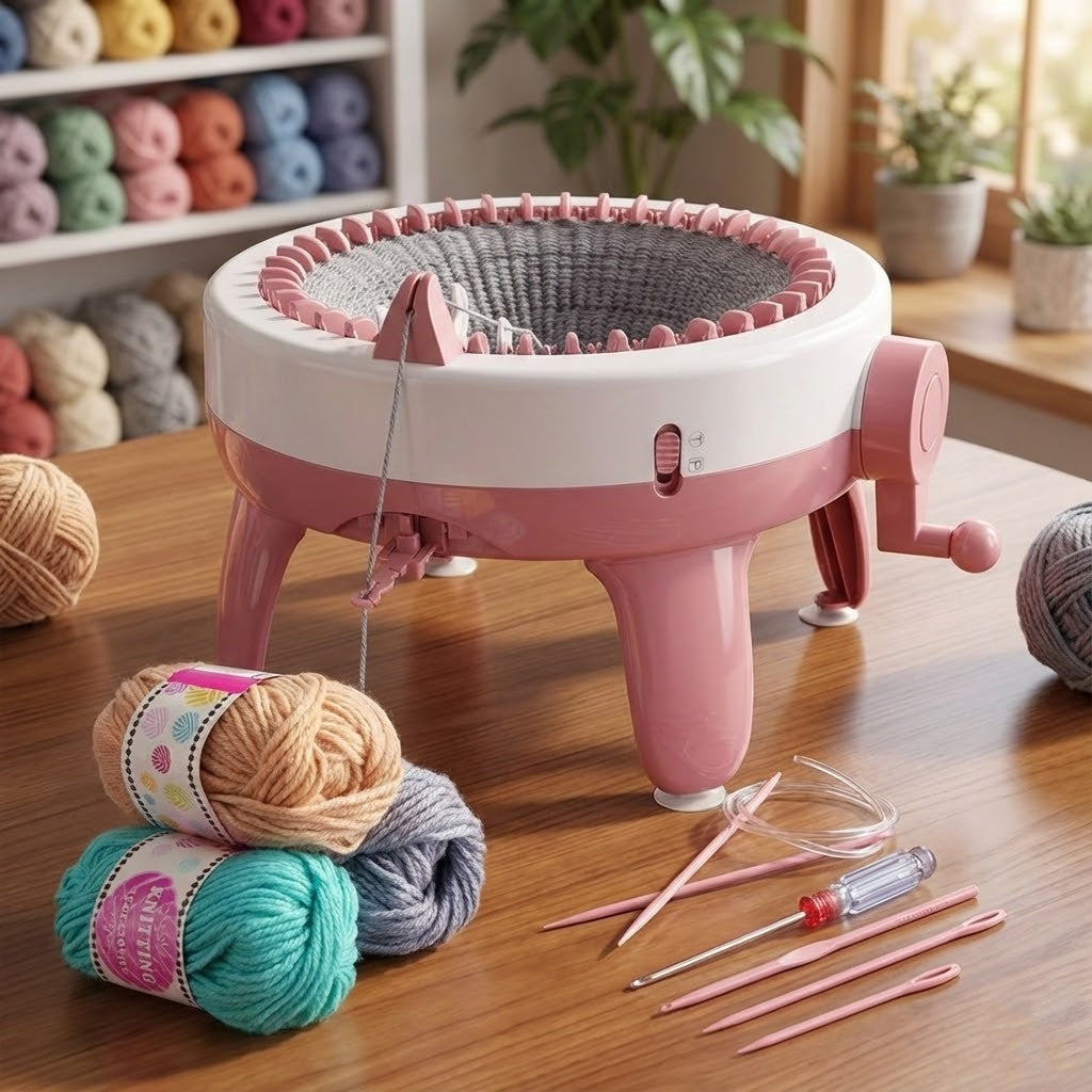 Spin Circle DIY Hand Knitting Machine - Image 0