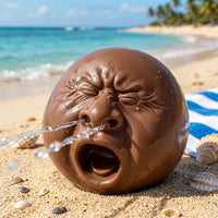 Mini Yawning Face Water Splash Toy - Image 0