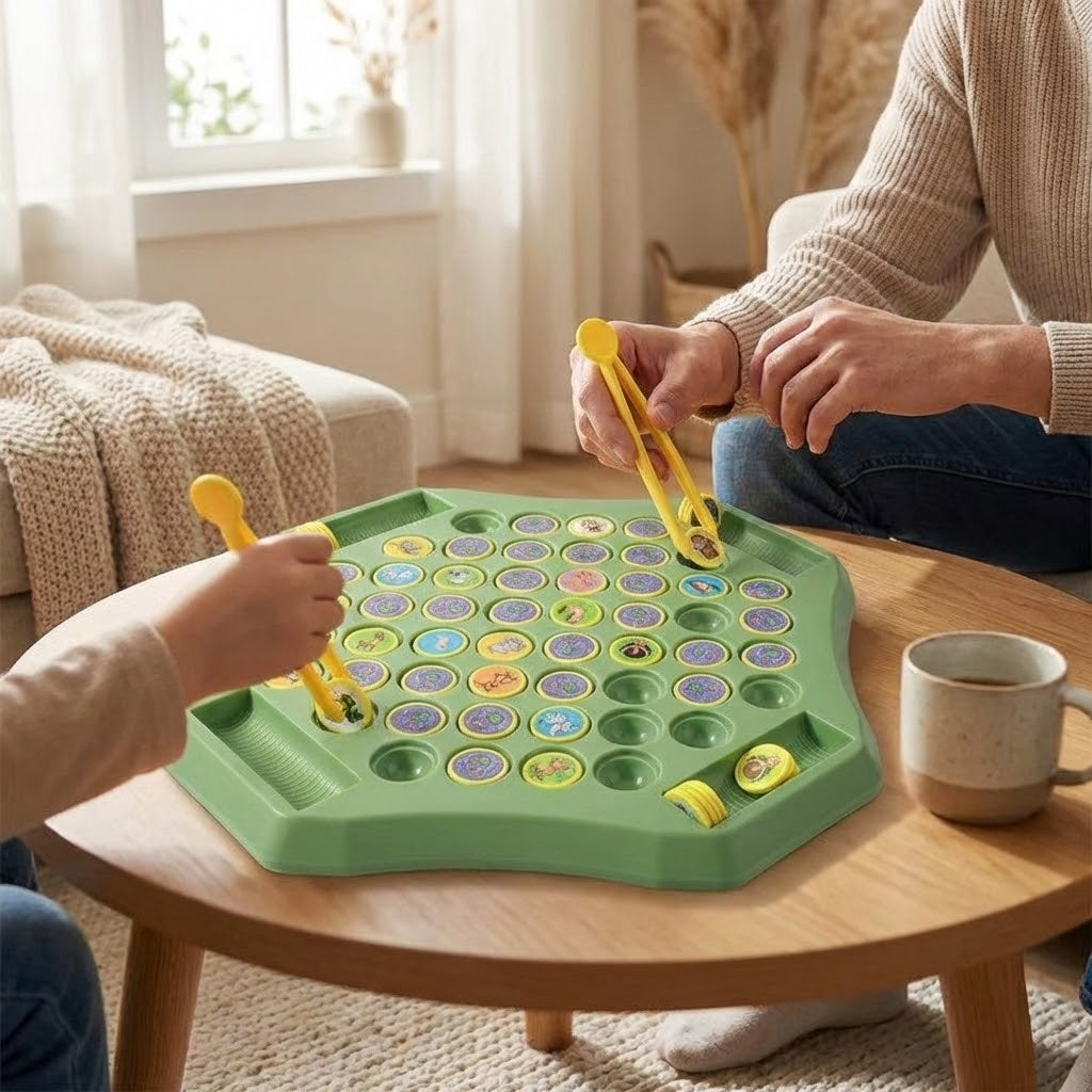 Pop Match Kids Strategy Pattern Board Game - Image 0