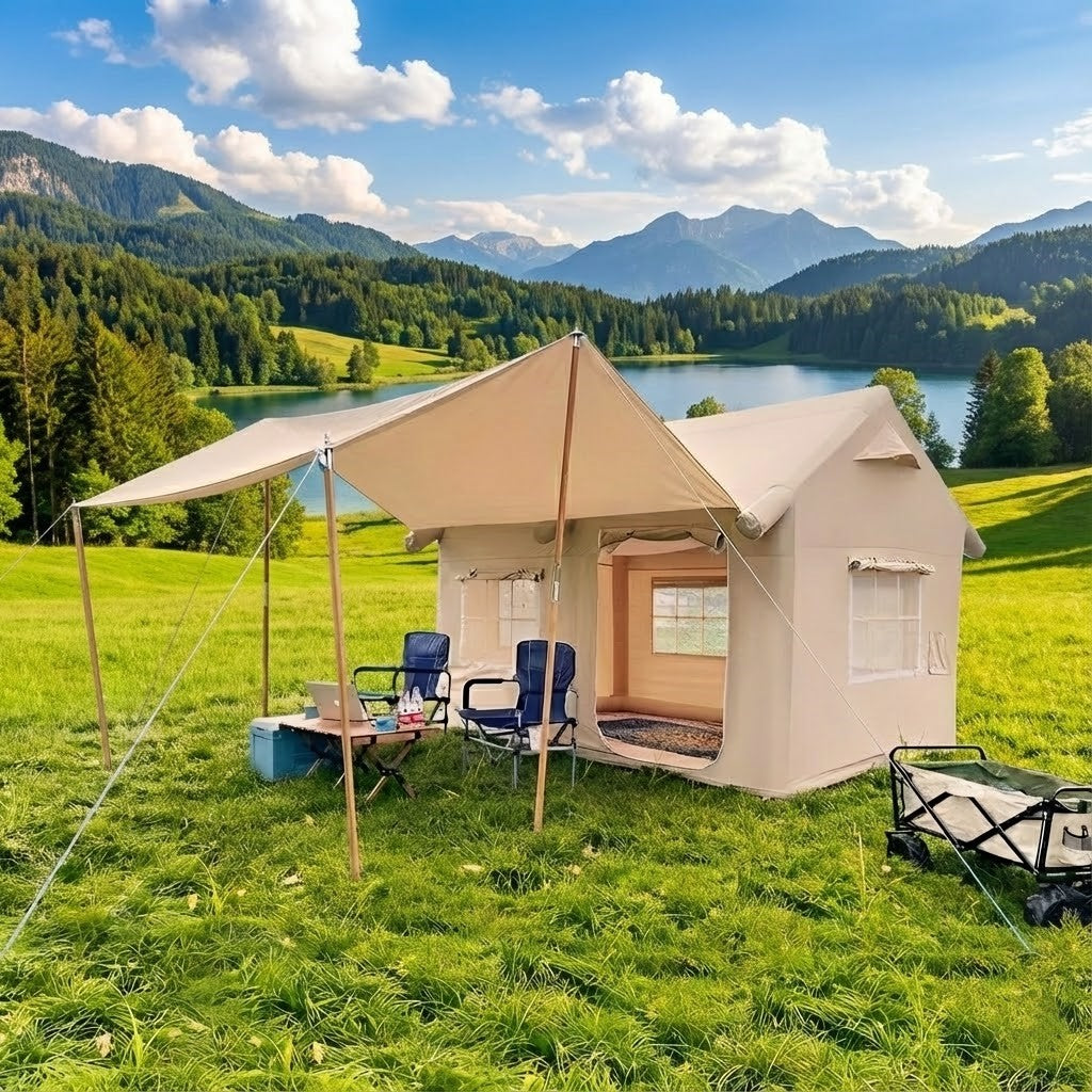 Inflatable Built-in Sunroof Beach Camping House - Image 3