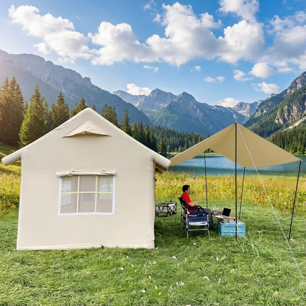 Inflatable Built-in Sunroof Beach Camping House - Image 2