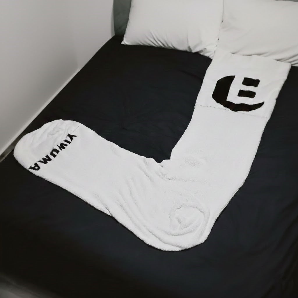 Giant Sock Cozy Sleeping Blanker Bag - Image 2