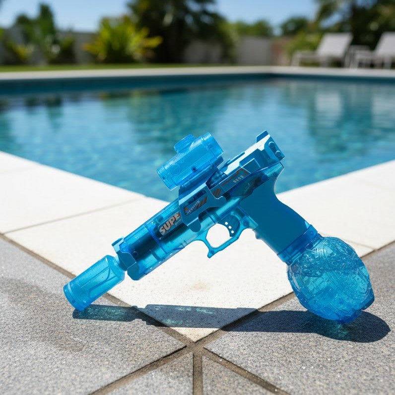 Electric Flame Effect Water Spray Blaster Toy Gun - Image 0