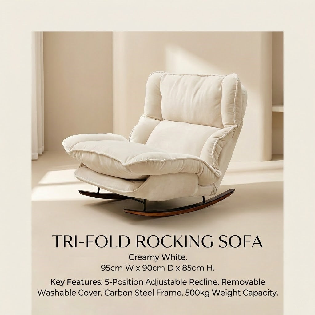 Tatami Minimal Foldable Floor Recliner Sofa - Image 7