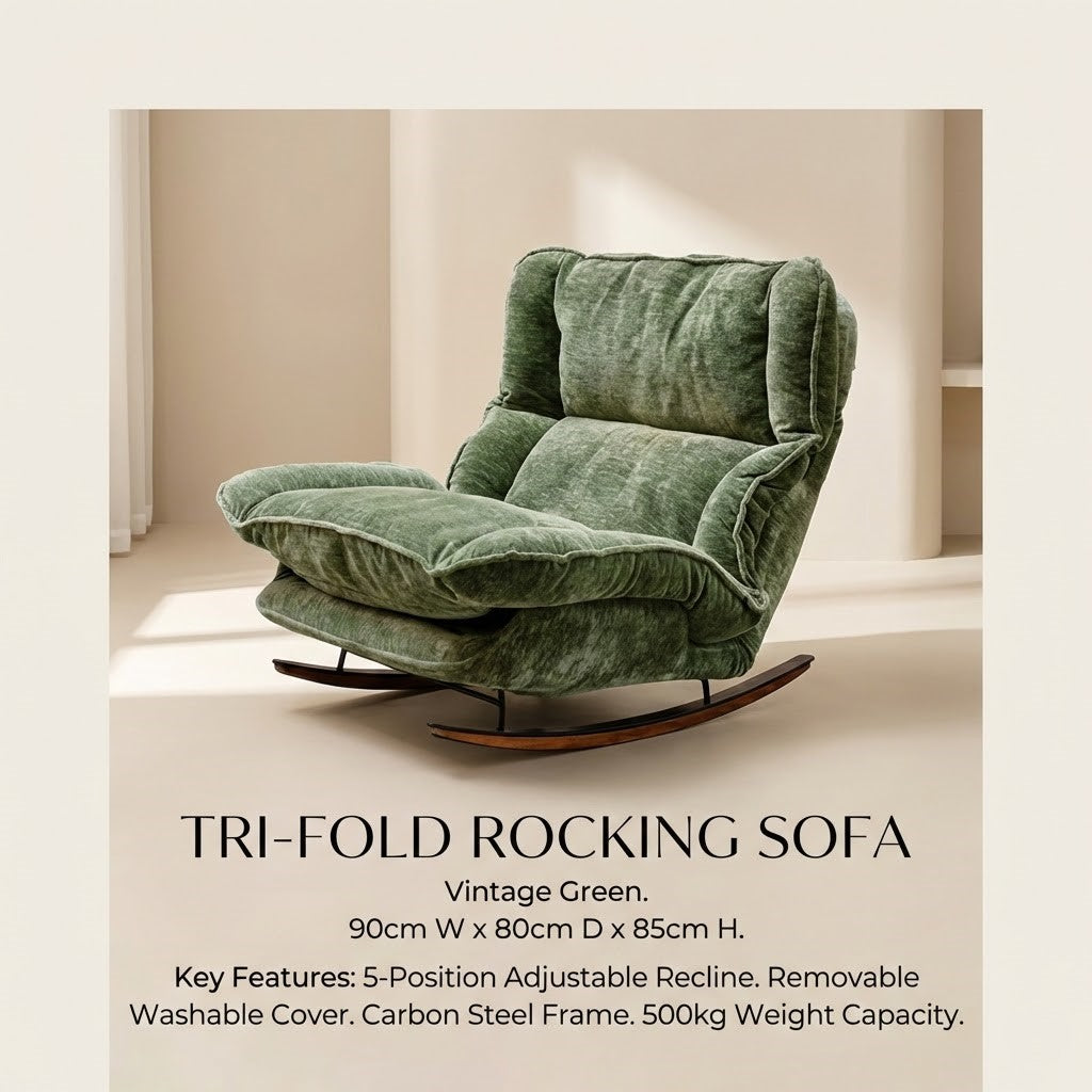 Tatami Minimal Foldable Floor Recliner Sofa - Image 8