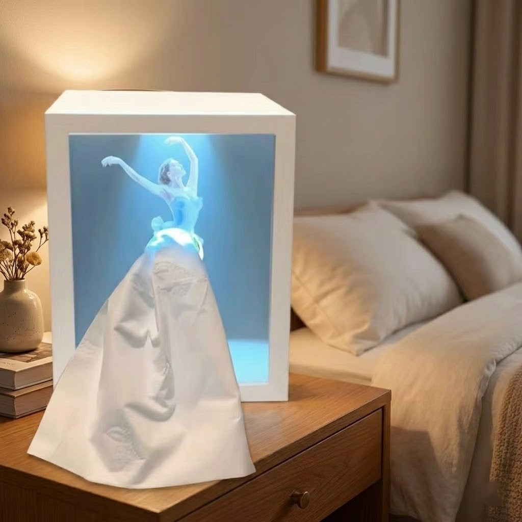 Ballet Girl Lighted Tissue Box - Image 2