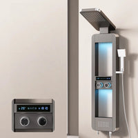 Rainfall Tower Panel Modern Shower Set - Image 8