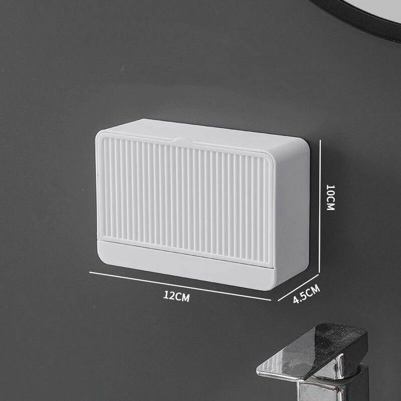 Creative Double Storage Wall Mounted Soap Box - Image 11