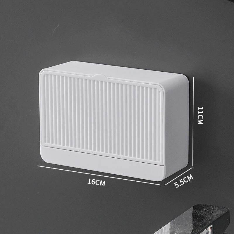 Creative Double Storage Wall Mounted Soap Box - Image 15