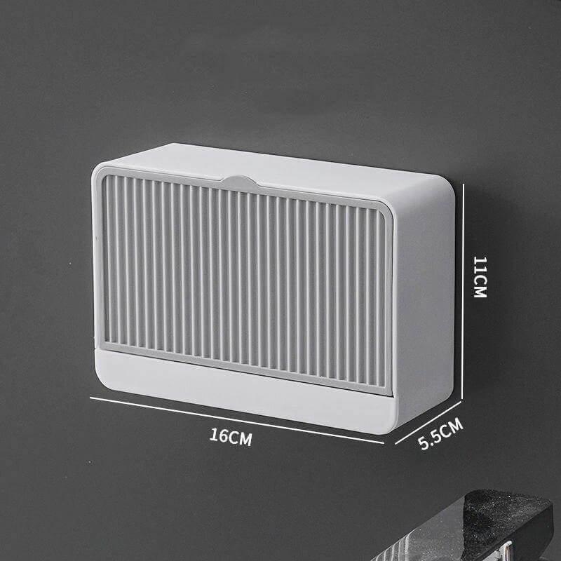 Creative Double Storage Wall Mounted Soap Box - Image 13