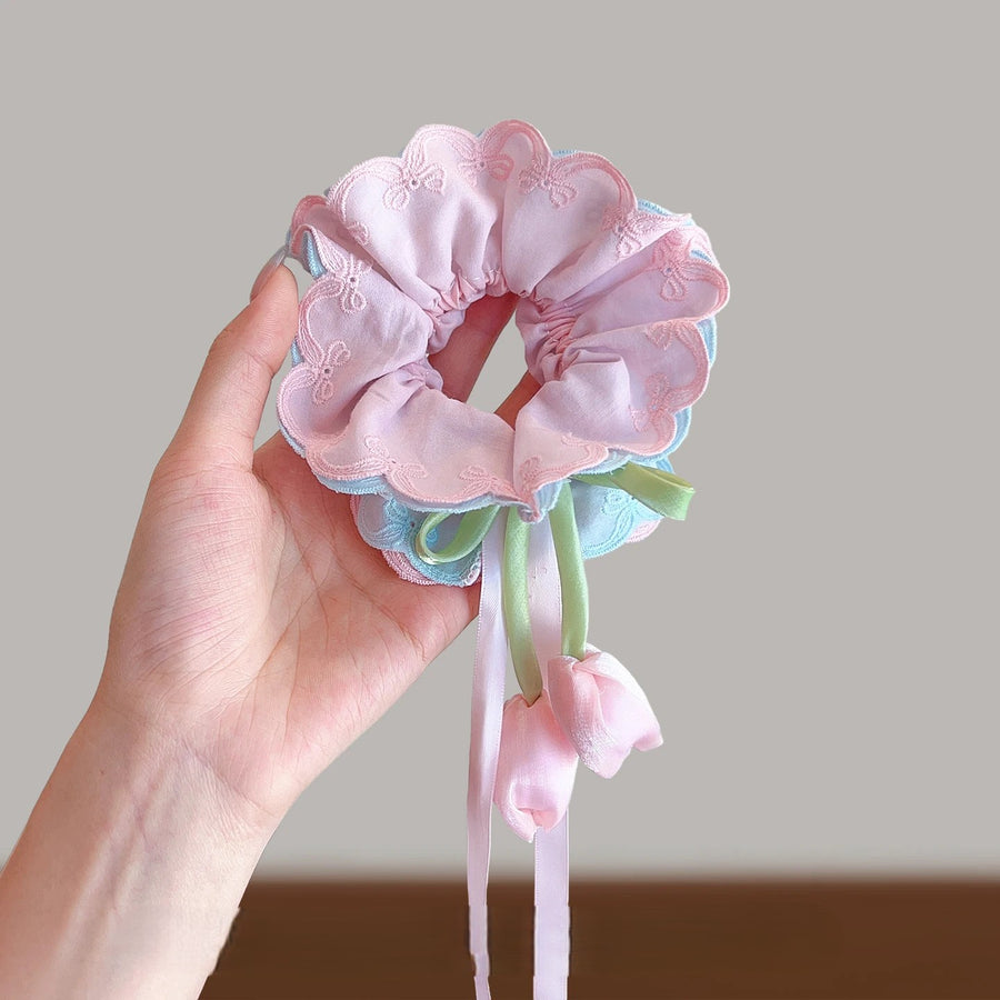 Fairy Bouquet Ribbon Easy Hair Tie