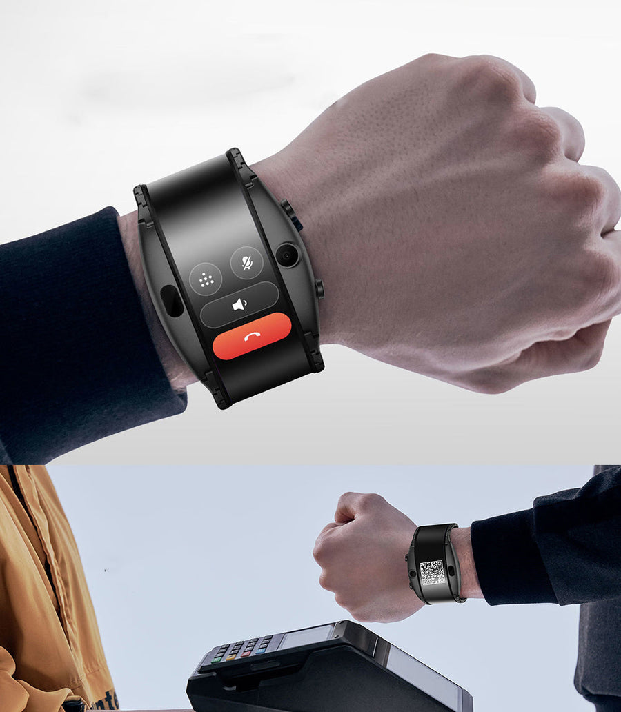 Elegant Flexible Timepiece Bluetooth Smart Watch - Image 2