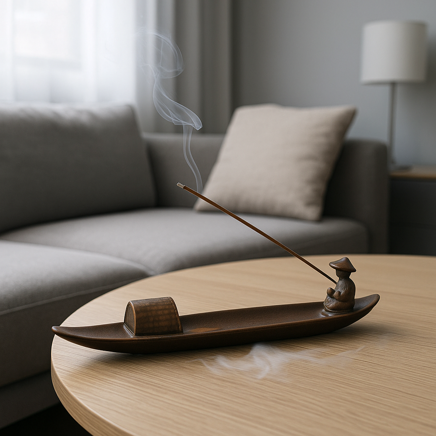 Wooden Zen Incense Holder - Image 5