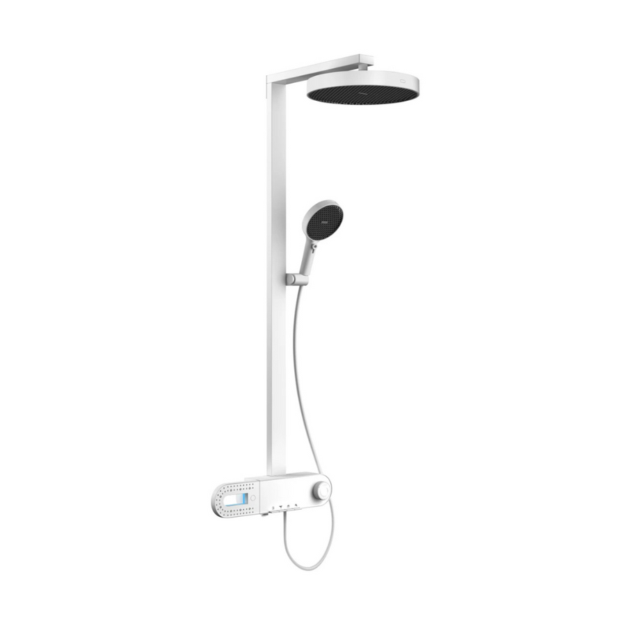 Ultra Rain Matte Wall Mounted Brass Rainfall Shower Set - Image 6