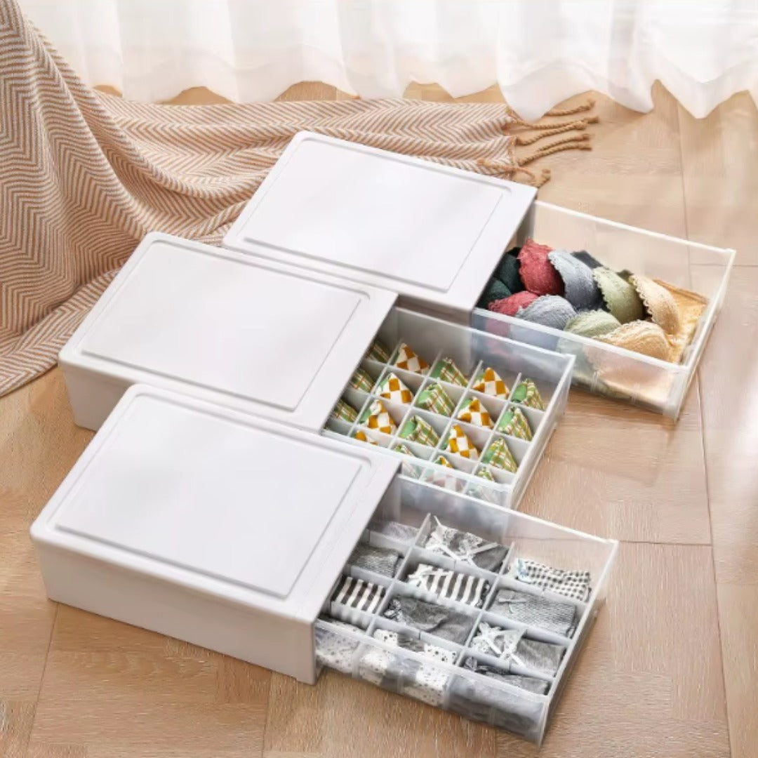 Minimalist Modular Sliding Storage Box · Mavigadget