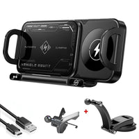 Touch & Rotate Automatic Universal Car Wireless Charge Phone Holder - Image 5