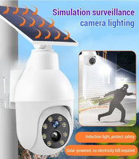 Solar Powered Motion Sensor Smart Rainproof Dummy Camera - Image 5