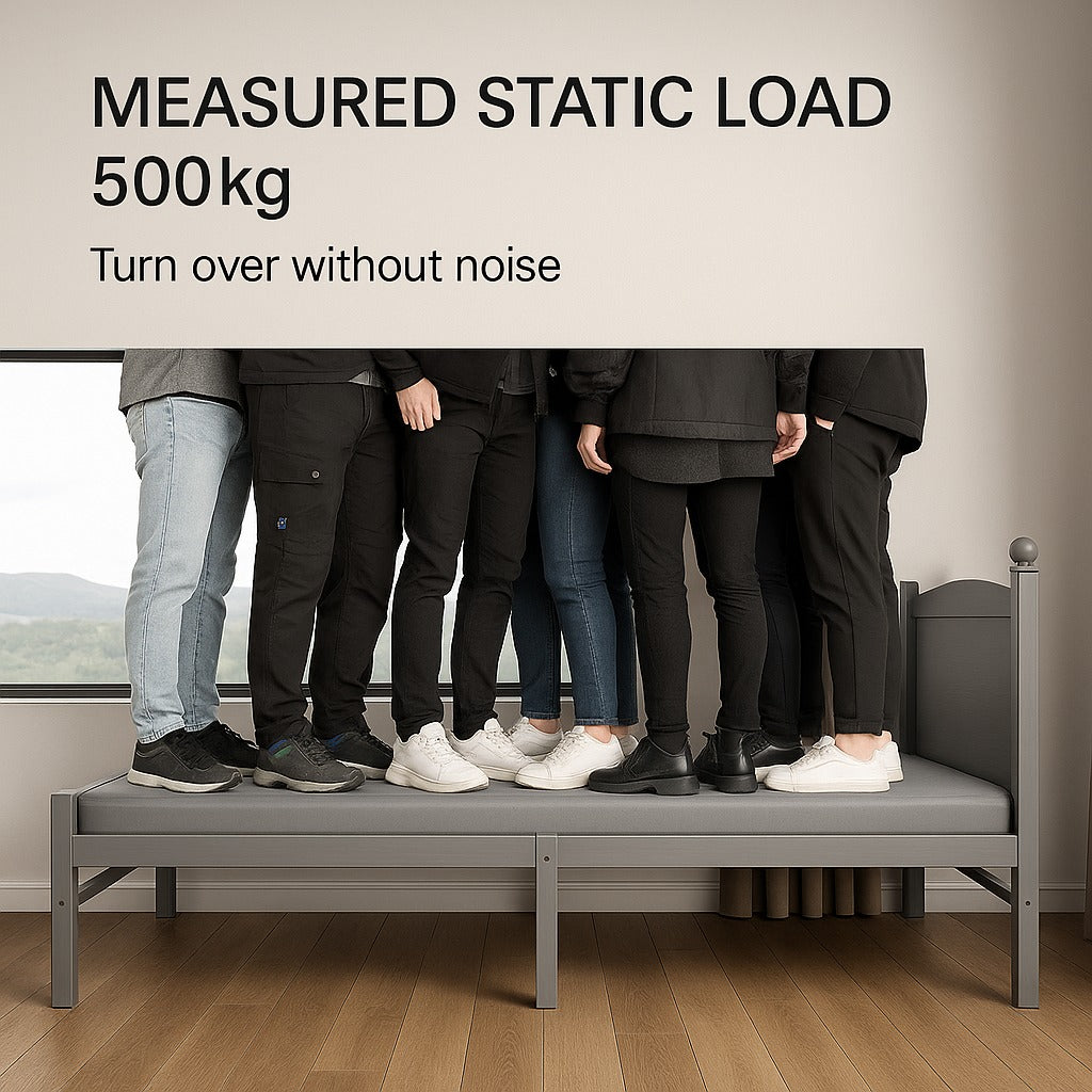 Japanese Style Space Saving Minimalist Foldable Bed - Image 7