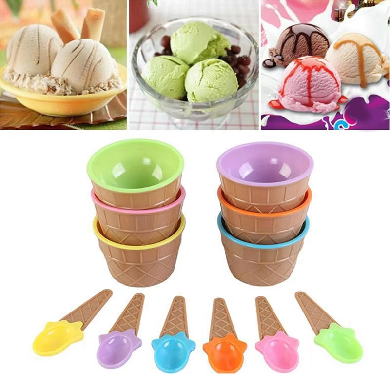 Candy Melting Ice Cream Bowl Set - Image 1