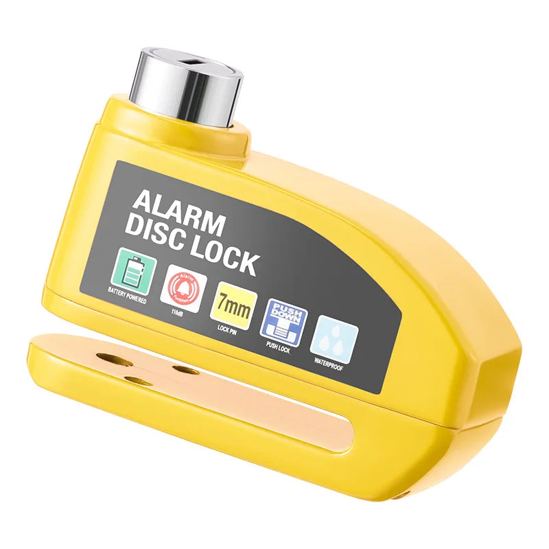Anti-Theft Security Aluminium Disc Brake Alarm Lock - Image 11