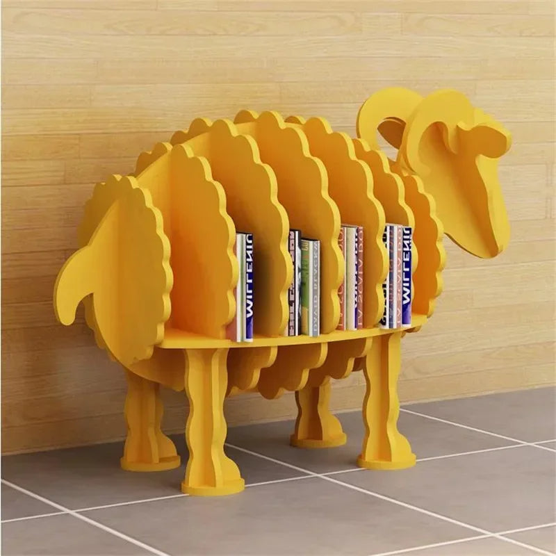Creative Decorative Sheep Shaped BookCase - Image 7