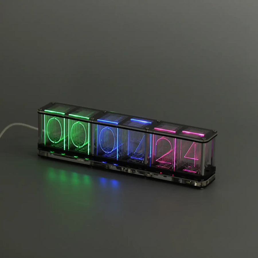 RGB TUBE CLOCK - Image 2