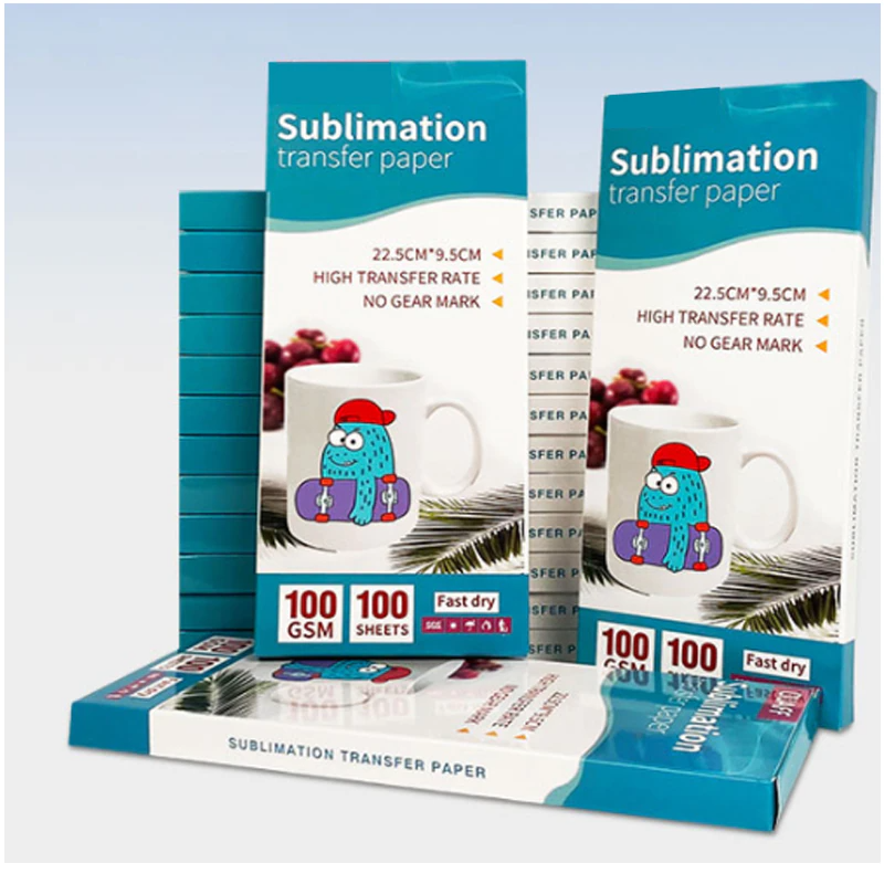 100x Sublimation Heat Transfer Paper