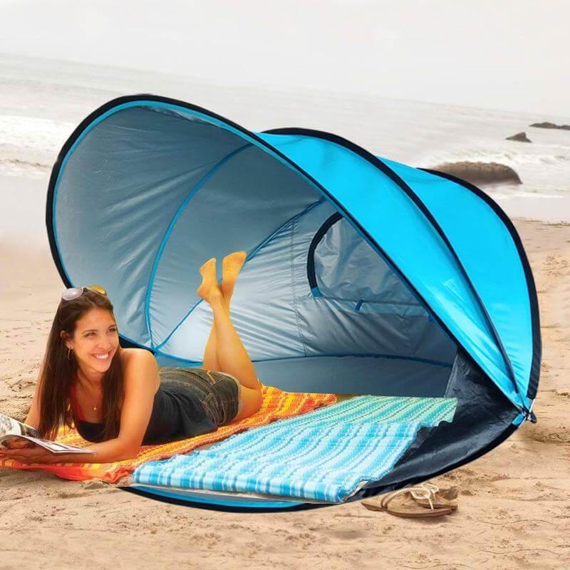 Quick Opening Sunshade Automatic Outdoor Beach Tent - MaviGadget