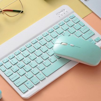 Bluetooth Mini Thin Keyboard Mouse Set - MaviGadget