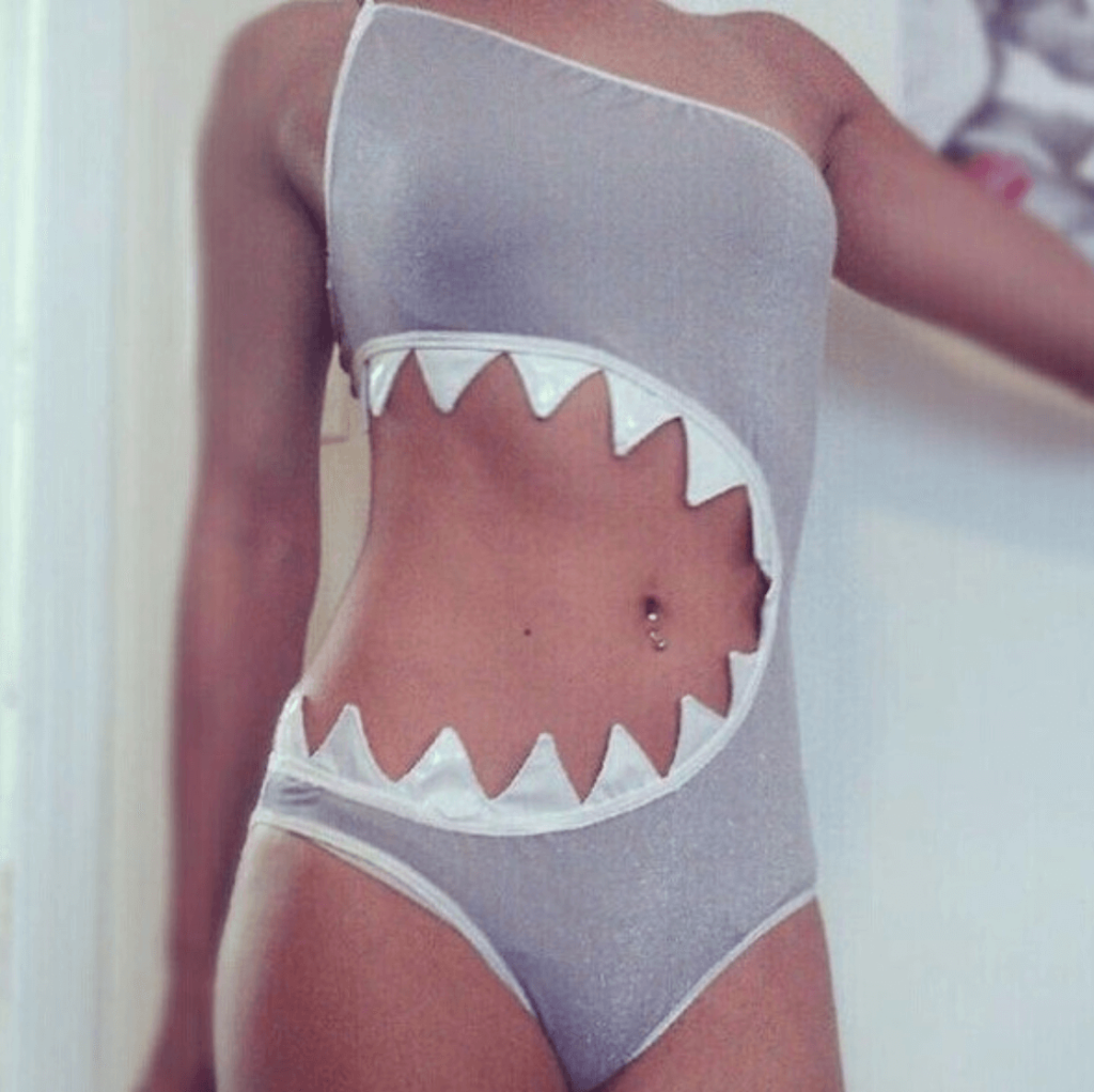 Shark Design Women Swimwear - MaviGadget