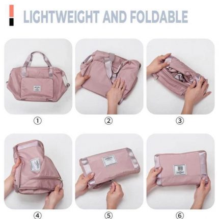 Large Capacity Lightweight Easy Folding Travel Bag - MaviGadget