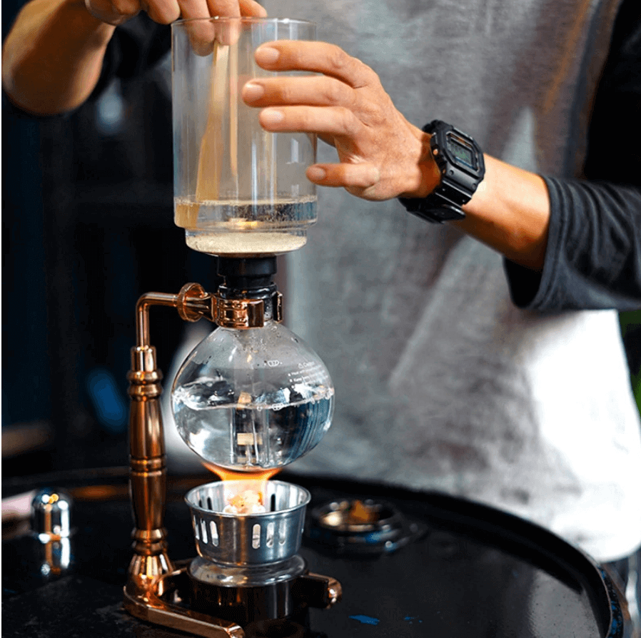 Elegant Glass Siphon Coffee Maker - MaviGadget