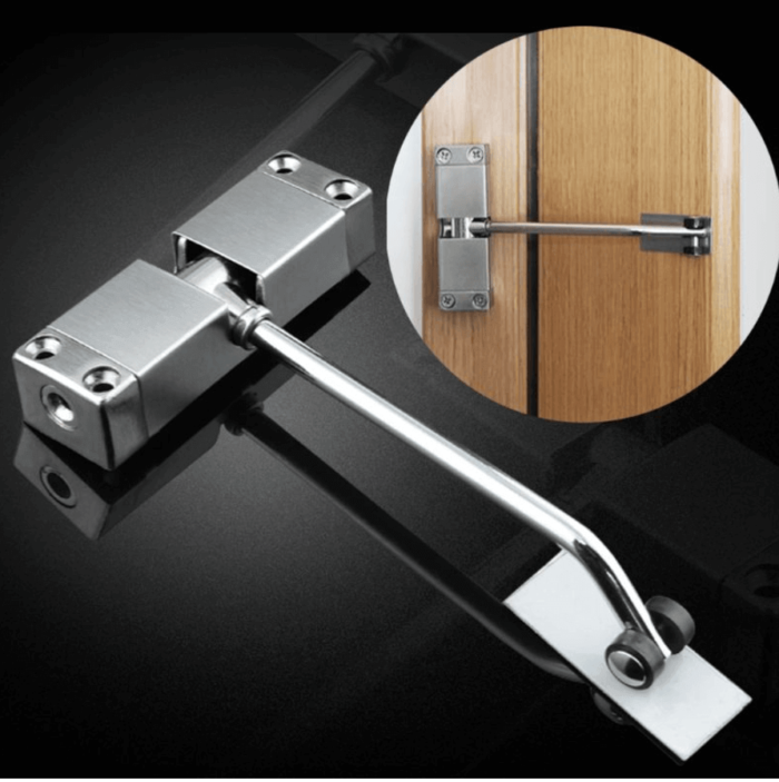 Adjustable Stainless Steel Automatic Door Hinge - MaviGadget