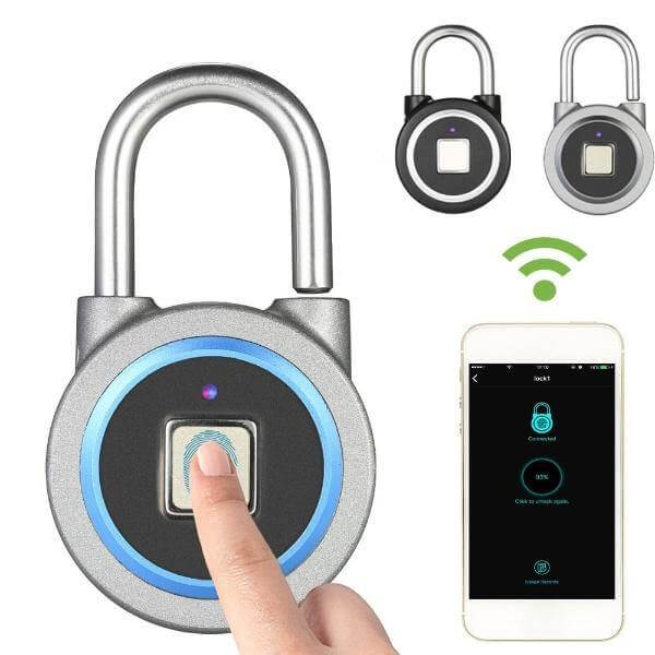 Smart Anti-theft Fingerprint Keyless Padlock - MaviGadget