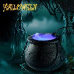 LED Colorful Halloween Smoke Humidifier Machine - MaviGadget