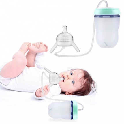 Hand Free Extendable Baby Feeding Bottle - MaviGadget