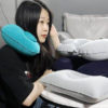 Inflatable Portable Comfy Travel Neck Pillow - MaviGadget