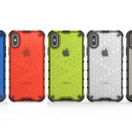 Honeycomb Clear Shockproof iPhone 11 Cases - MaviGadget