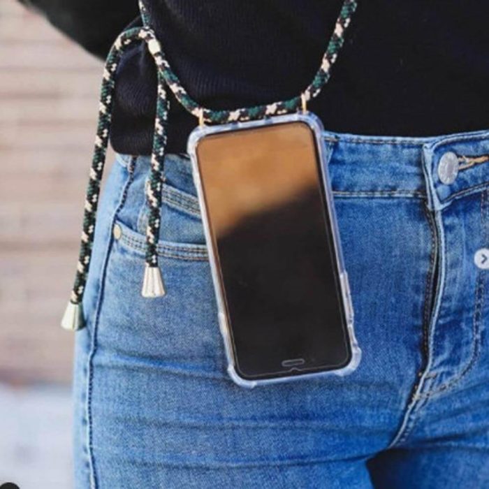 Shoulder Strap iPhone Clear Case - MaviGadget