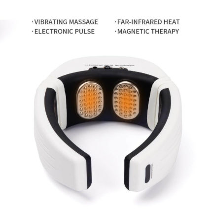 Electric Pulse Neck Massager with remote - MaviGadget