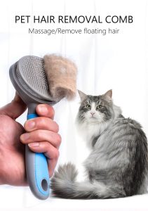 Pet Cat Hair Removal Brush - MaviGadget