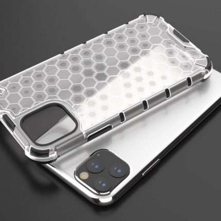 Honeycomb Clear Shockproof iPhone 11 Cases - MaviGadget