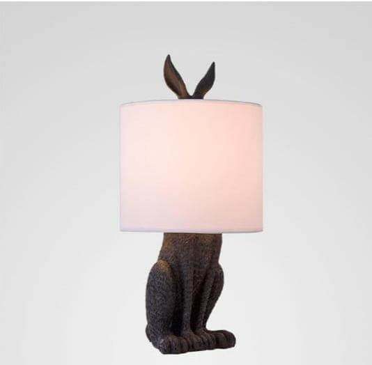 Modern Rabbit Fairytale Resin Table Lamp - MaviGadget