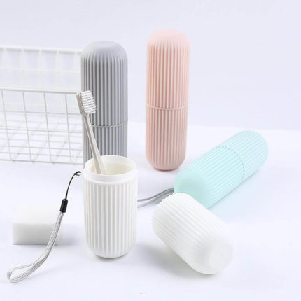 Pastel Portable Travel Toothbrush Case - MaviGadget