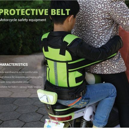 Children Safety Motorcycle Seat Belt - MaviGadget
